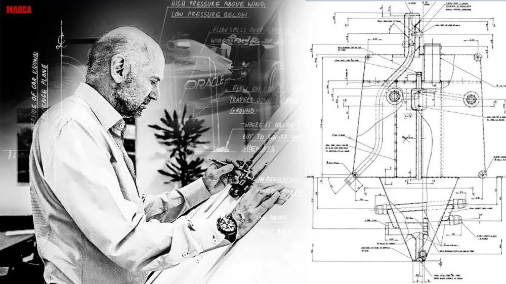 Adrian Newey : le génie de la planche à dessin en F1 - Article F1 sur PitStopInsight