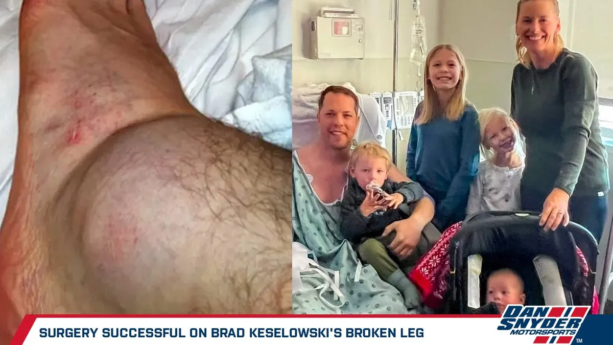 Brad Keselowski en phase de récupération : Joey Hand en attente pour COTA - Article Nascar sur PitStopInsight