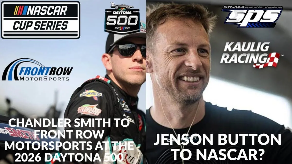 Chandler Smith tentera le Daytona 500 2026 avec Front Row Motorsports - Article Nascar sur PitStopInsight