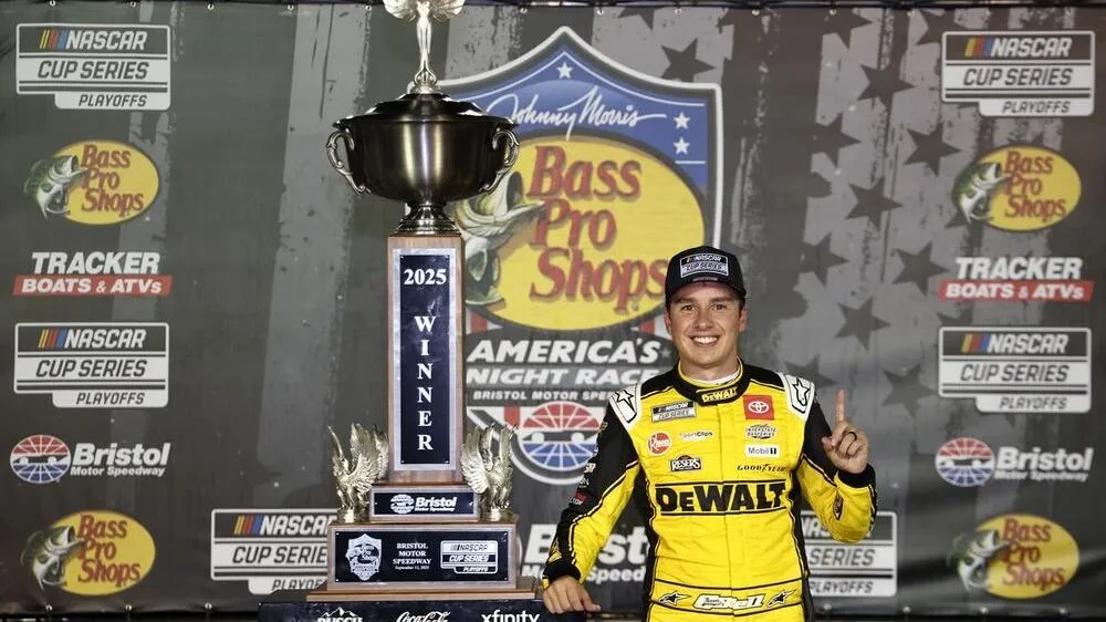 Christopher Bell victoire à Bristol – NASCAR 500 tours, Round of 16 - Article NASCAR sur PitStopInsight