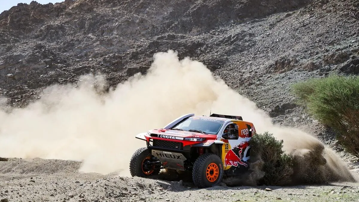 Tosha Schareina vainqueur de la 3e étape du Dakar 2026 - Article RallyeRaid sur PitStopInsight