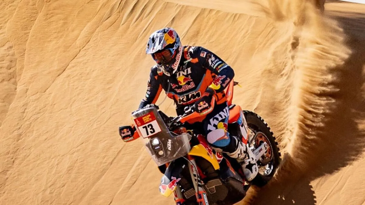Rallye raid Dakar motos : Edgar Canet loue son travail en navigation - Article RallyeRaid sur PitStopInsight