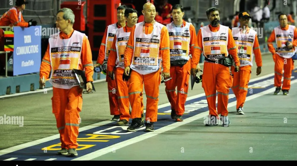 La journée type d’un marshal F1 au Grand Prix de Singapour - Article F1 sur PitStopInsight