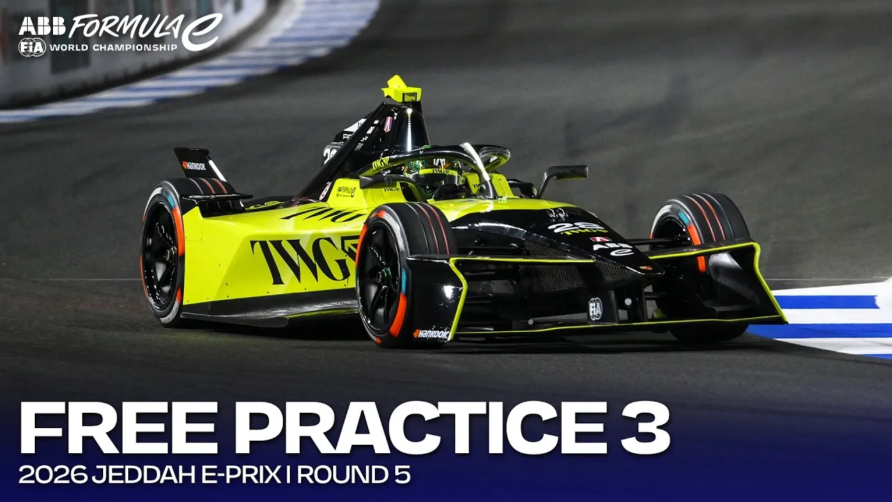 Les Sessions Evo de Formule E à Jeddah 2026 - Article Formule E sur PitStopInsight