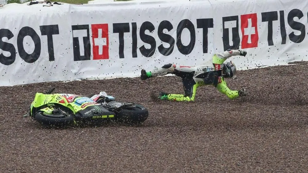 Morbidelli accident Sachsenring - Franco Morbidelli victime d'un accident grave - Article MotoGP sur PitStopInsight