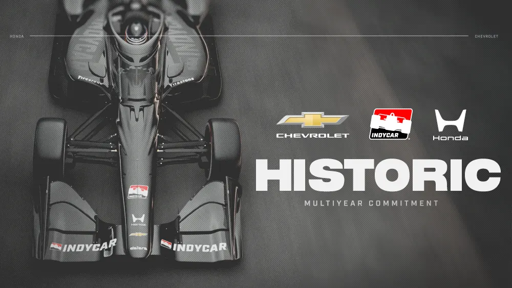 IndyCar officialise son accord pluriannuel avec Chevrolet et Honda - Article IndyCar sur PitStopInsight