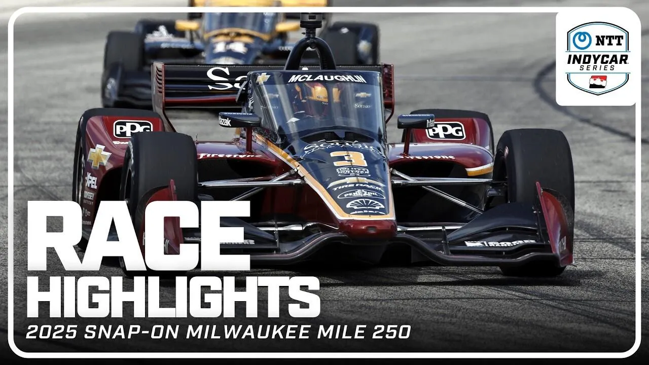 Résultats Snap-on Milwaukee Mile 250 2025 : Victoires et Déceptions - Article IndyCar sur PitStopInsight