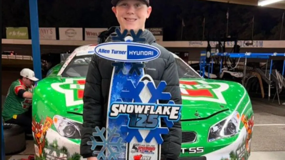 Keelan Harvick plus jeune vainqueur Snowflake 125 Pensacola : une nuit historique pour le racing américain - Article Nascar sur PitStopInsight