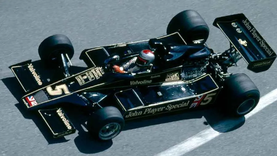 Lotus années 1970 : avancées aérodynamiques dissimulées et différentiel protégé F1 - Article F1 sur PitStopInsight