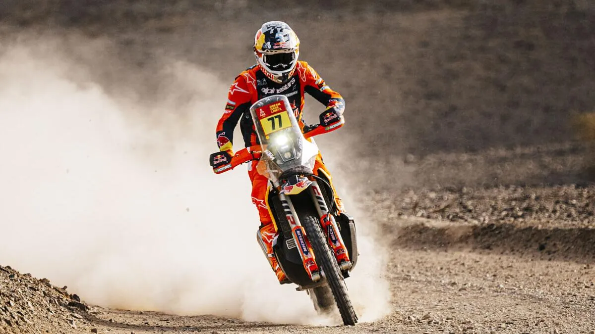 Luciano Benavides, vainqueur de la 8e étape du Dakar 2026 et nouveau leader - Article RallyeRaid sur PitStopInsight