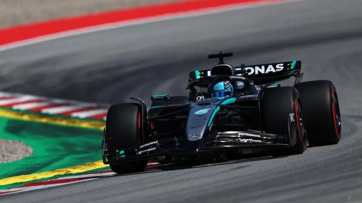 Mercedes F1 aile flexible 2025 suite à la réglementation FIA : comment l'écurie s'adapte aux nouveaux tests anti-flexibilité - Article F1 sur PitStopInsight