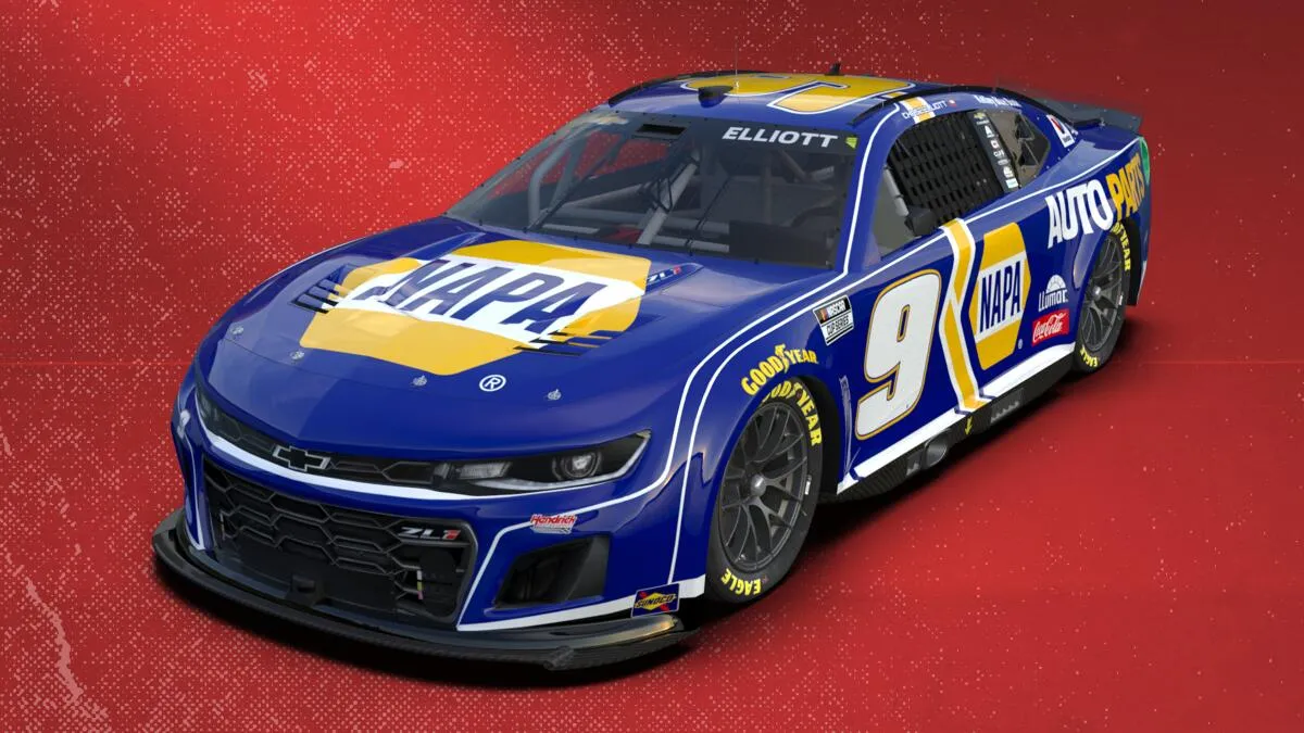 Nouvelle livrée NAPA pour Chase Elliott n°9 en 2026 : retour aux sources avec une identité rafraîchie - Article Nascar sur PitStopInsight