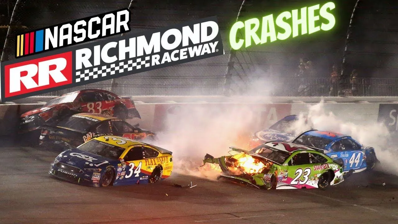 Accident de freinage à Richmond Raceway : Le chaos lors de la NASCAR Cup - Article NASCAR sur PitStopInsight