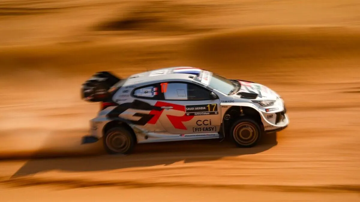 Sébastien Ogier remporte son neuvième titre WRC au Rallye d'Arabie Saoudite et égalise le record de Loeb - Article WRC sur PitStopInsight