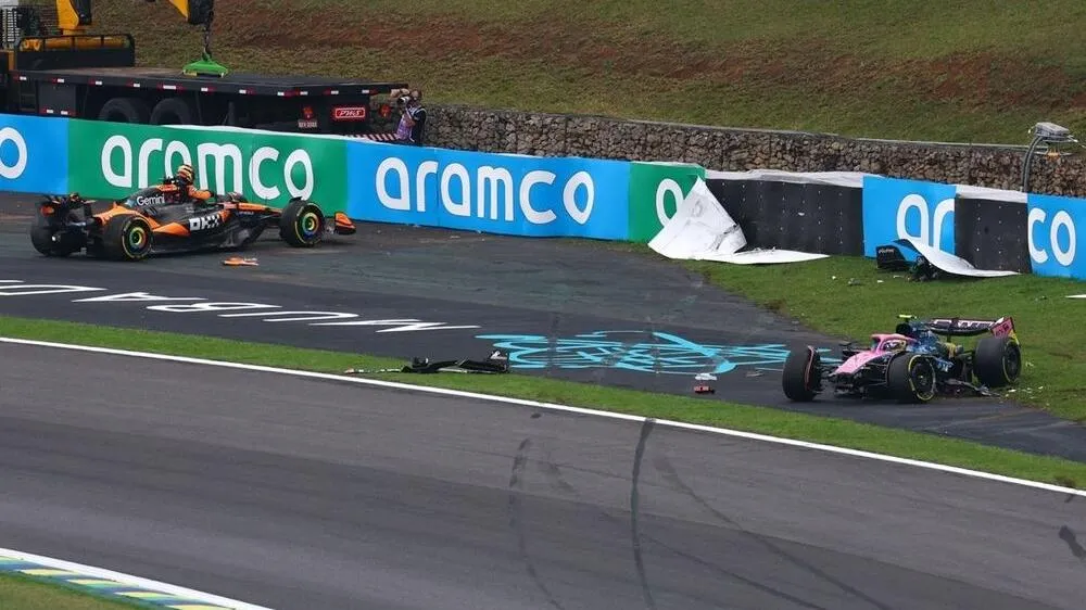 Oscar Piastri struggle at the Brazilian Grand Prix: handling low grip and sprint crash - Article F1 sur PitStopInsight