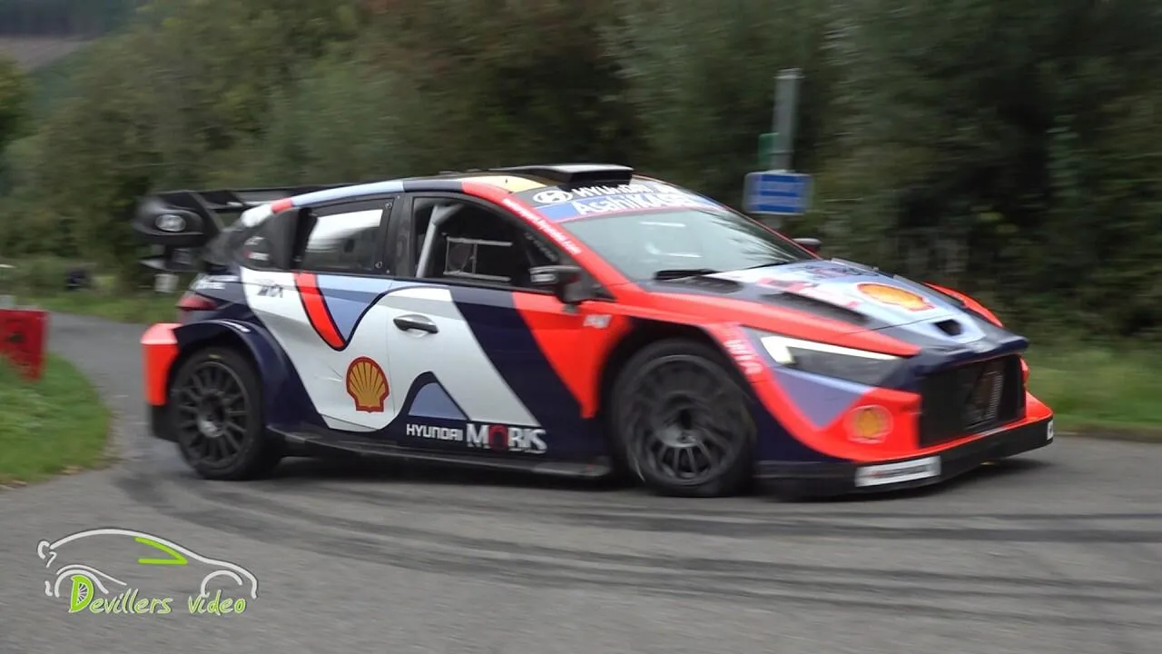 Tänak Hyundai i20 Rally1 – Version ancienne (Rallye d'Europe Centrale) - Article WRC sur PitStopInsight