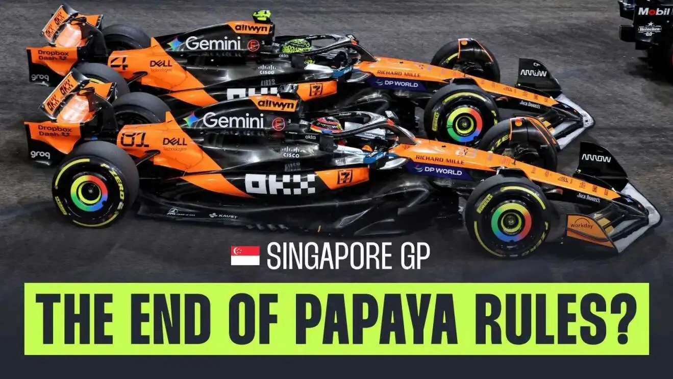 Règles Papaya McLaren Norris Piastri 2025 F1 sous tension - Article F1 sur PitStopInsight