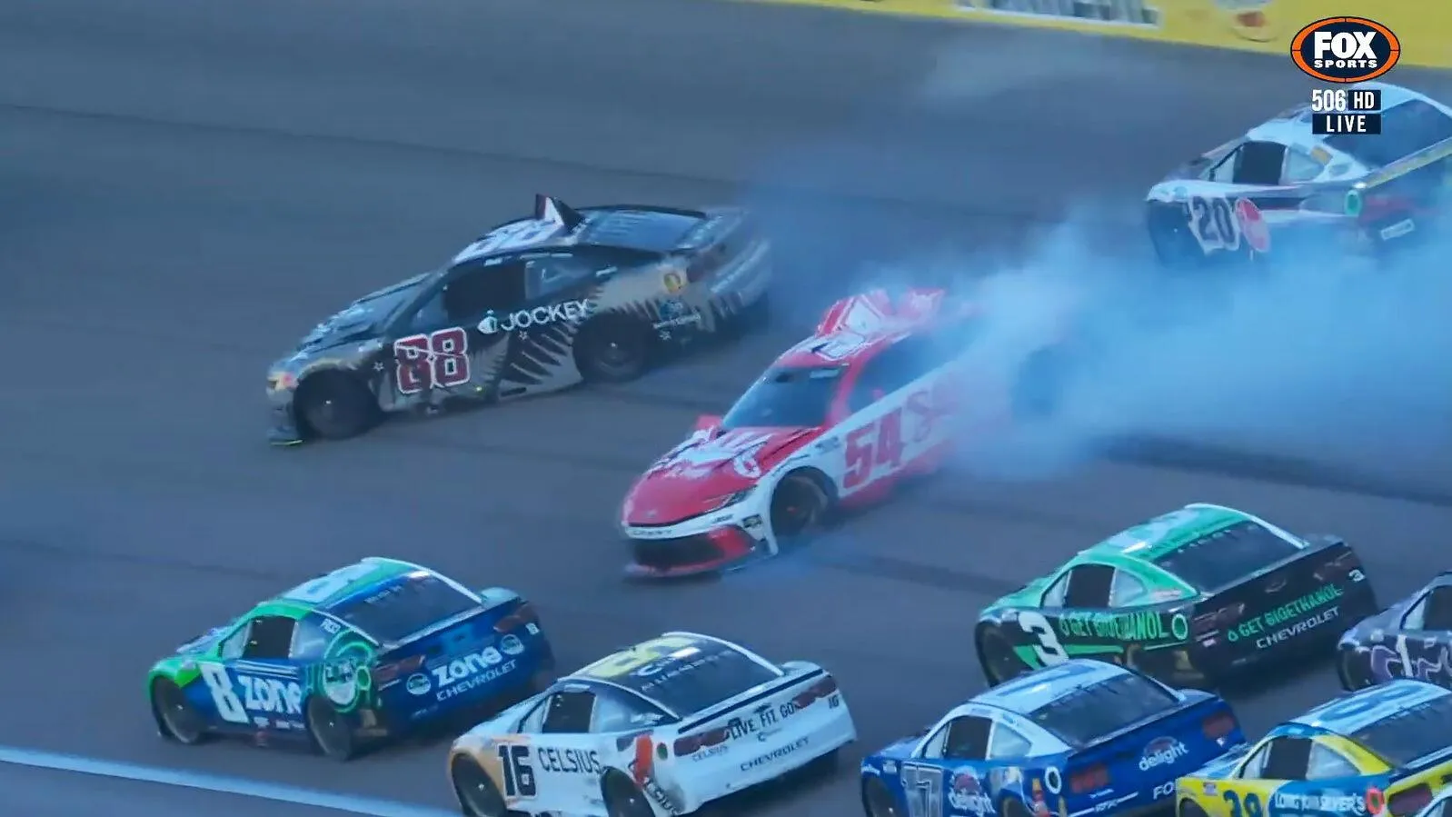 Shane van Gisbergen NASCAR Las Vegas accident et course frustrante - Article NASCAR sur PitStopInsight