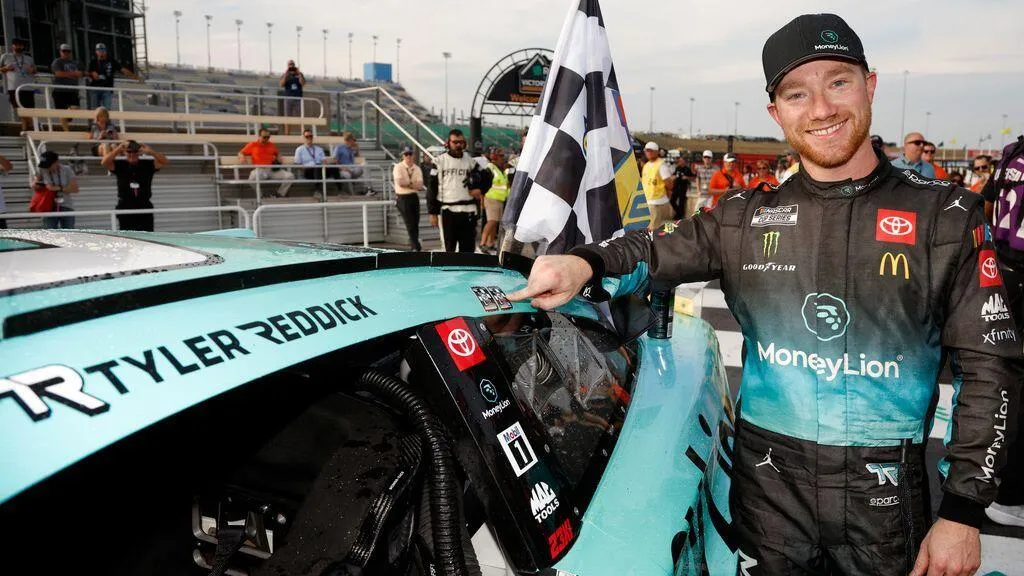 Tyler Reddick pression playoffs Kansas Charlotte Roval - Article NASCAR sur PitStopInsight