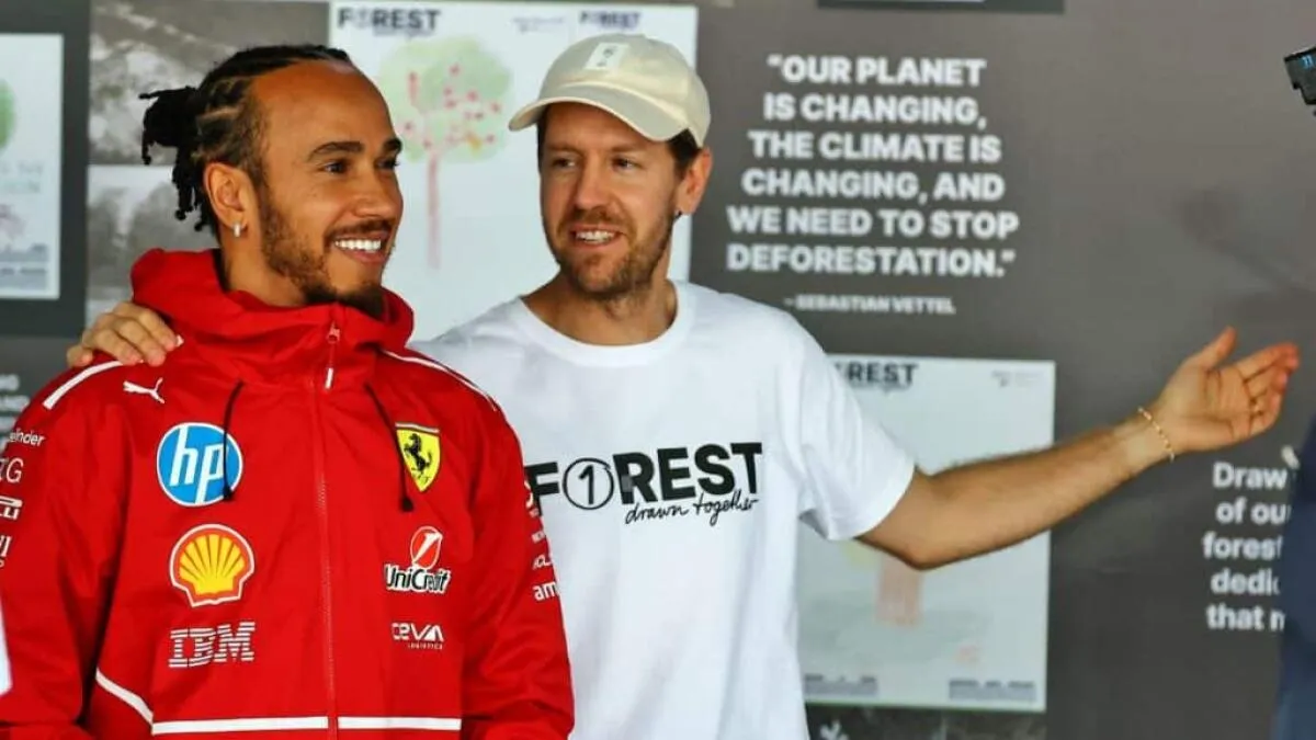 Vettel révèle le conseil donné à Hamilton pour sa transition chez Ferrari - Article F1 sur PitStopInsight